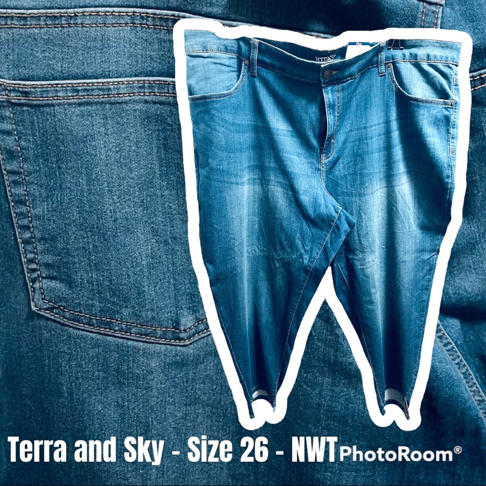 Terra and Sky Ankle Jeans